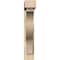 Ekena Millwork Funston Block Rough Sawn Bracket w/ Offset Brace, Douglas Fir, 6"W x 26"D x 34"H BKT0604X26X34FST05RDF - alternate 2